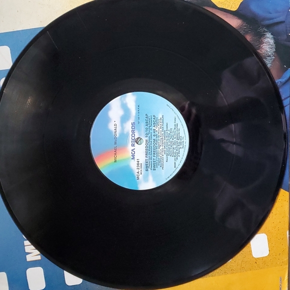 MCA RECORDS-Michael McDonald-Sweet Freedom Mixes. "Running Scared" Music. EUC. - Picture 8 of 12